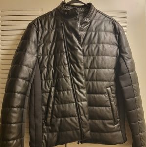 Armani Exchange Faux leather coat
